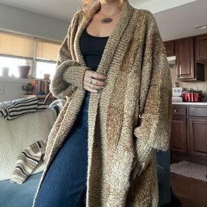 Vintage checkered cardigan